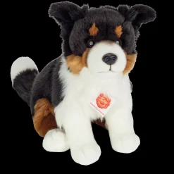 Hermann Teddy Knuffel Hond Border Collie tri-color