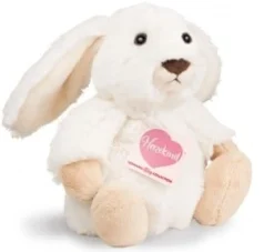 Hermann Teddy Knuffel Konijn Poppi Wit