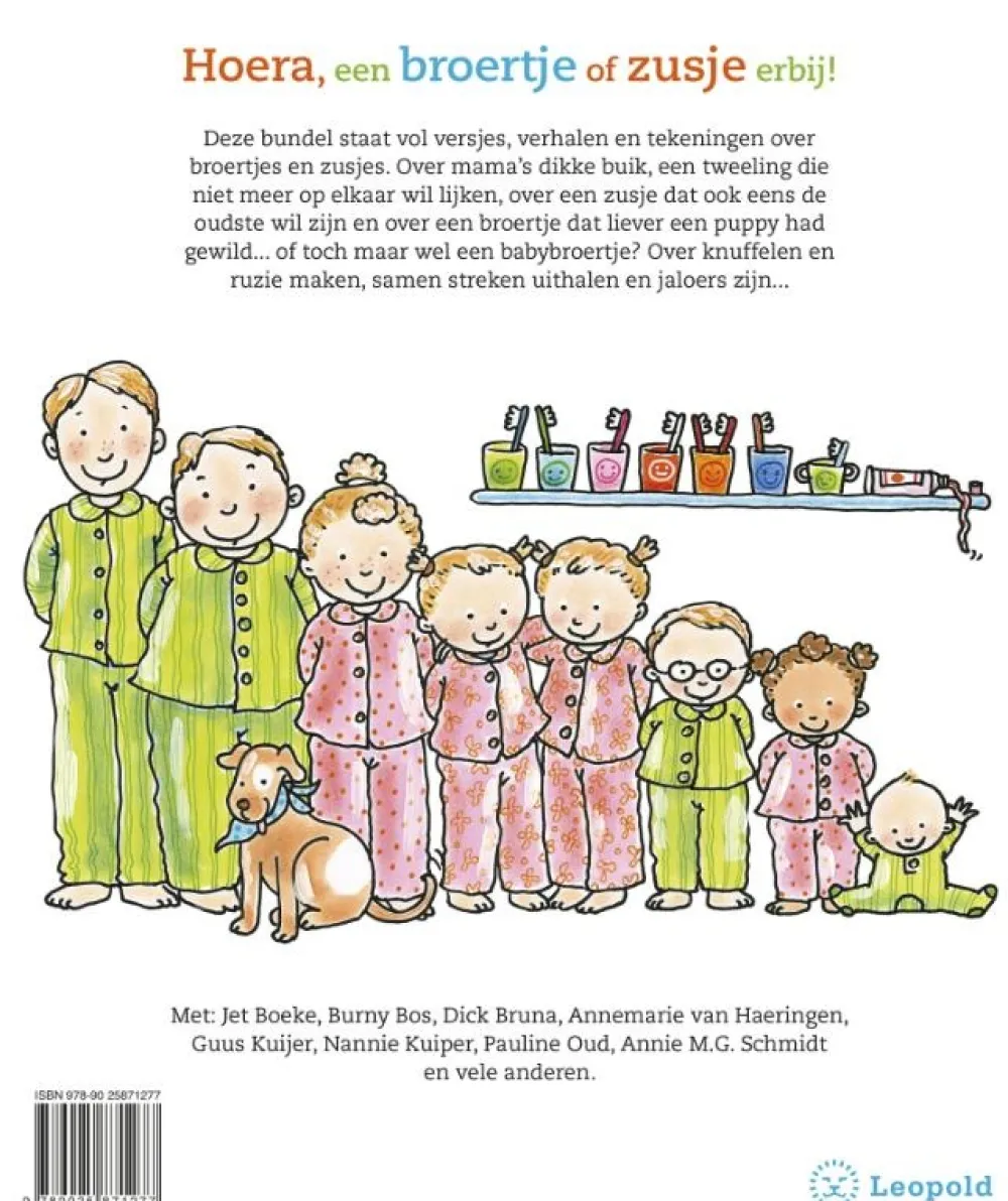 Uitgeverij Leopold Het grote voorleesboek voor broertjes en zusjes