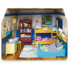 Sam&Julia Het Muizenhuis Het Muizenhuis Cardboard Room Kids' Bedroom