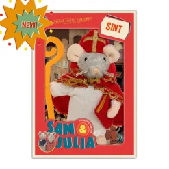 Sam&Julia Het Muizenhuis Het Muizenhuis Knuffelmuis Sinterklaas