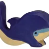 Holztiger Blauwe Vinvis Klein 80196