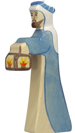 Holztiger Herder met Lantaarn II Kerst 80303