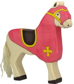 Holztiger Paard Toernooipaard Rood 80248