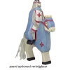Holztiger Ridder Rijdend Blauwe Mantel 80247