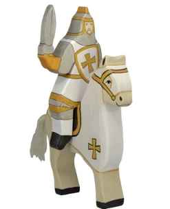 Holztiger Ridder Rijdend Wit 80256