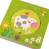 Haba Houten puzzel Boerderijdieren