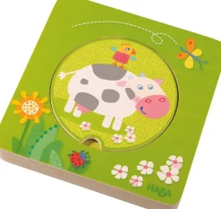 Haba Houten puzzel Boerderijdieren