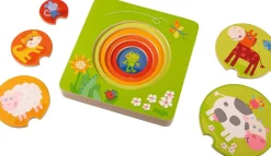 Haba Houten puzzel Boerderijdieren