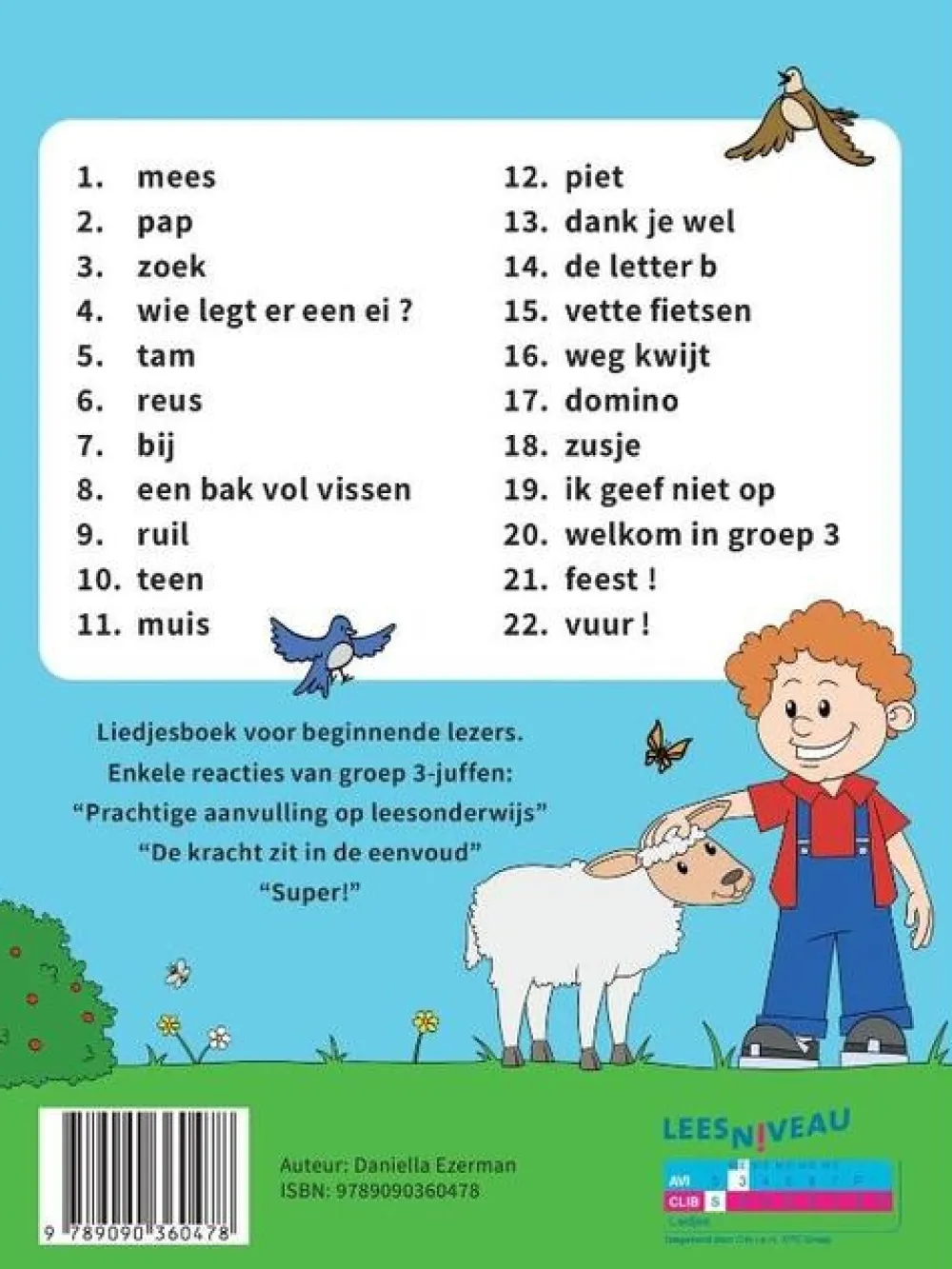 Houtendiershop ik lees en zing groep 3