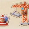 Haba Inlegpuzzel Op de werf