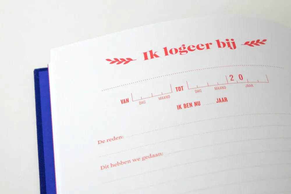 Houtendiershop Invulboek Ik ga Logeren voor Kinderen