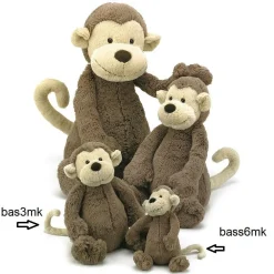 Jellycat Knuffel Aap Bashful Monkey