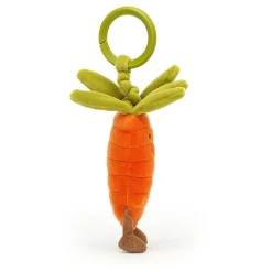 Jellycat Knuffel Bibberknuffel Vivacious Vegetable Carrot Jitter
