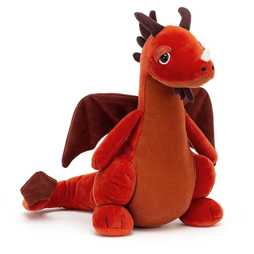Jellycat Knuffel Draak Paprika Dragon