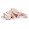 Jellycat Knuffel Draak Rose Dragon