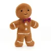 Jellycat Knuffel Jolly Gingerbread Fred Original