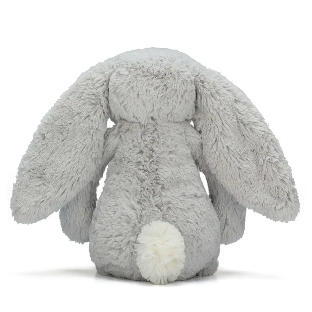 Jellycat Knuffel Konijn Bashful Silver Bunny Medium