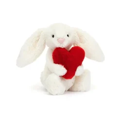 Jellycat Knuffel Konijn Bashful Red Love Heart Bunny Little