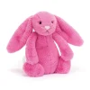 Jellycat Knuffel Konijn Bashful Hot Pink Bunny Little (Small)