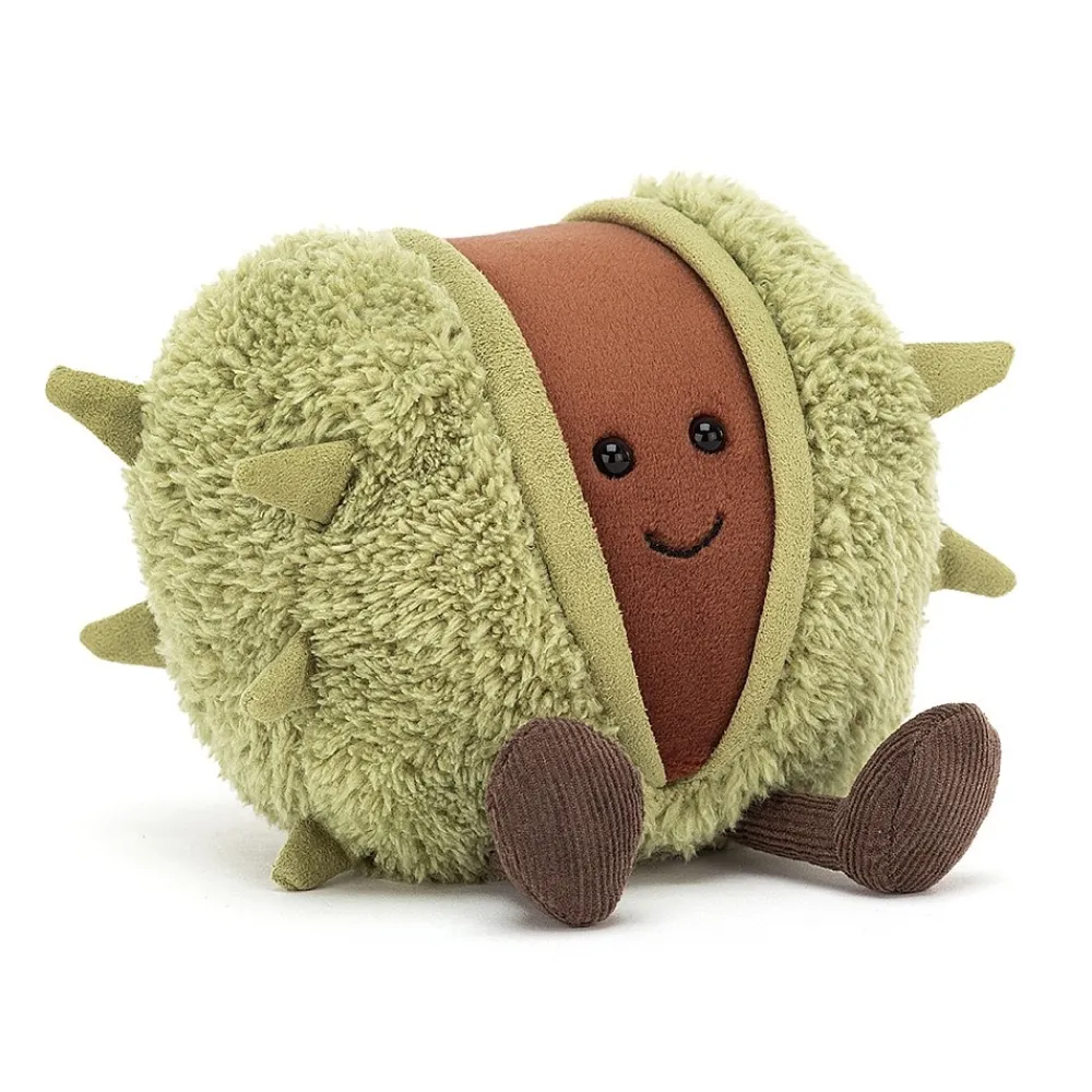 Jellycat Knuffel Noot Kastanje