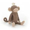 Jellycat Knuffel Rammelaar Aap Rattlering Monkey