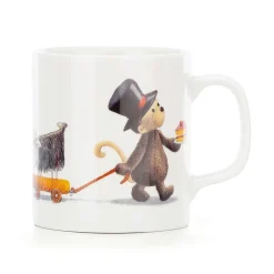 Jellycat Servies Set Bashful Monkey Kom, Kopje en Bord