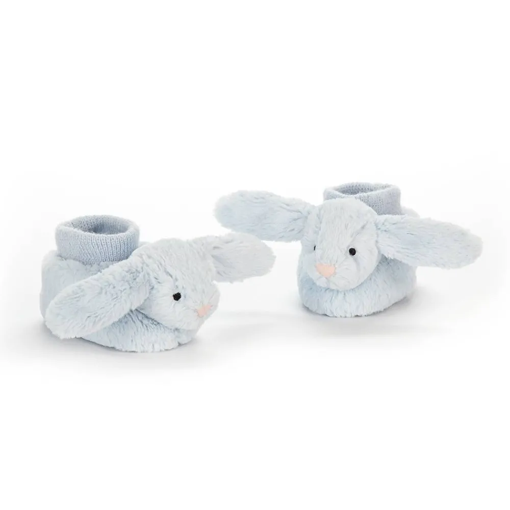 Jellycat Slofjes Bashful Blue Bunny Booties