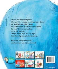 Uitgeverij Leopold Joris puzzelt een dino