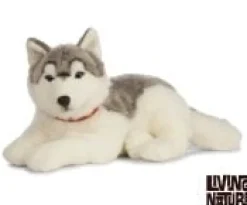 Living Nature Knuffel Hond Husky