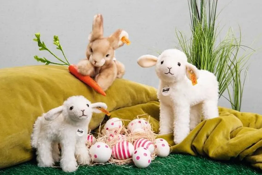 Steiff Knuffel Konijn Schnucki Beige 24 cm