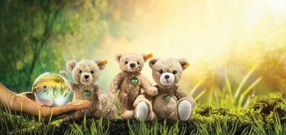 Steiff Knuffel Teddies for Tomorrow Tom Teddybeer 30 cm