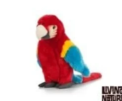 Living Nature Knuffel Vogel Ara