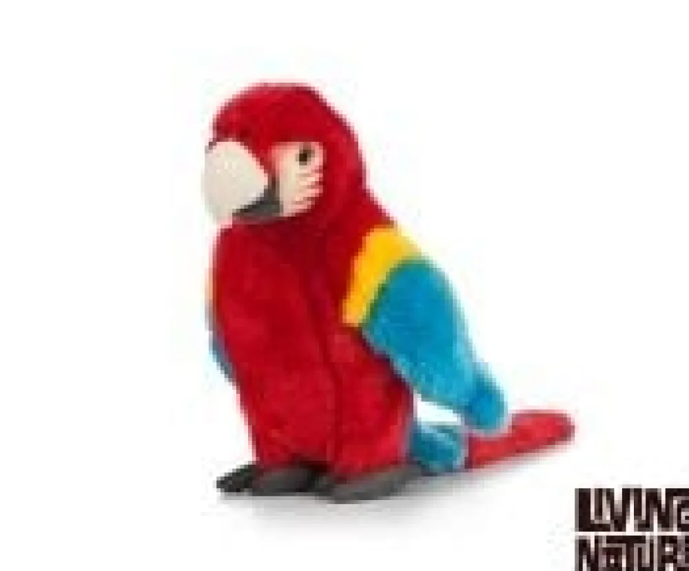 Living Nature Knuffel Vogel Ara