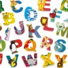 Small Foot Letter Dieren Hout