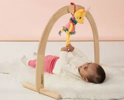 Lilliputiens Knuffel Rammelaar Giraf Zia Dansend