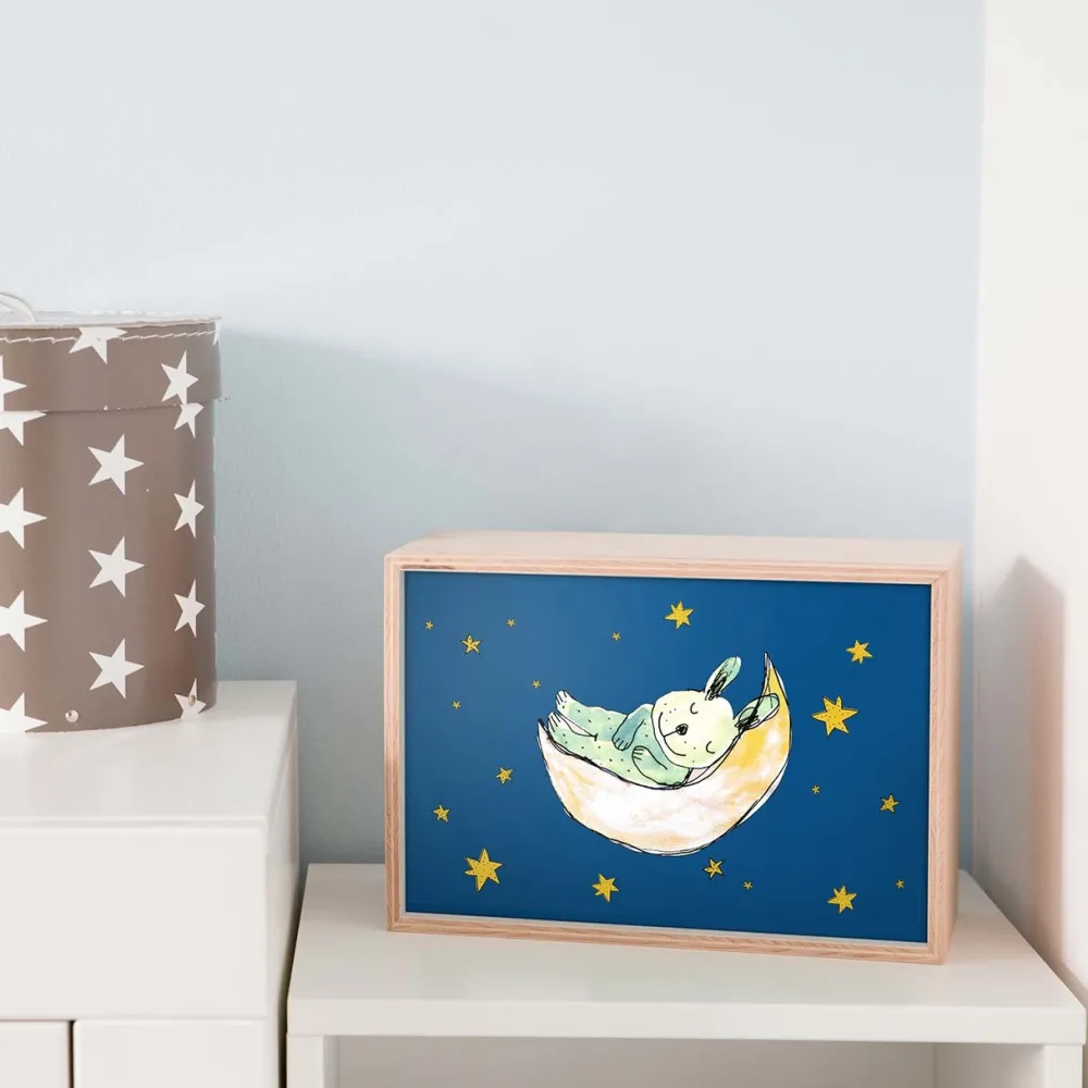 Limundo Wandlamp Rechthoekig Muis Sophia Beuken Hout