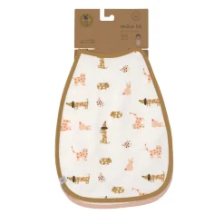 Lässig Babyslabbetje Medium Little Mateys Spicy Orange 2pcs