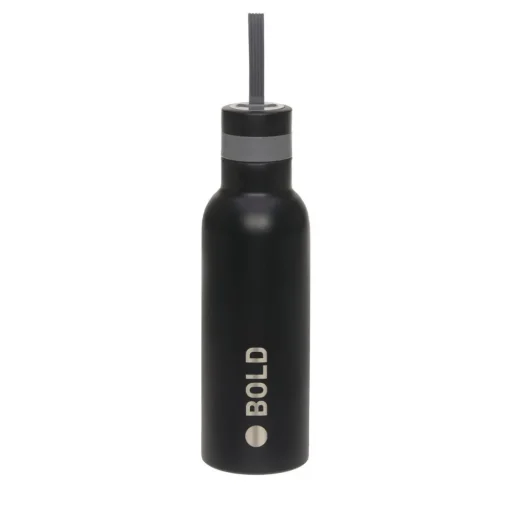 Houtendiershop Lässig Drinkfles RVS 750ml Black