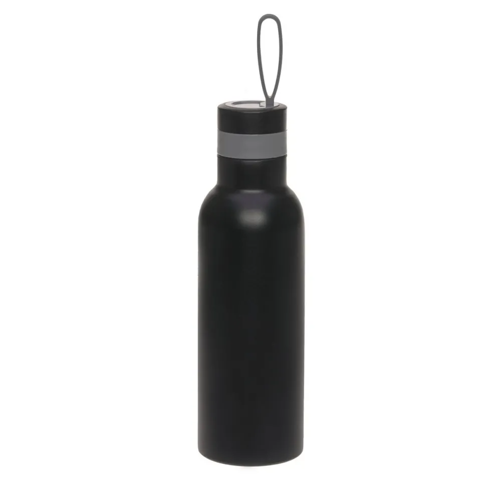 Houtendiershop Lässig Drinkfles RVS 750ml Black