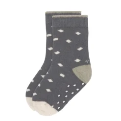 Lässig Kindersokjes Anti-Slip Anthracite/Olive Set 2-delig