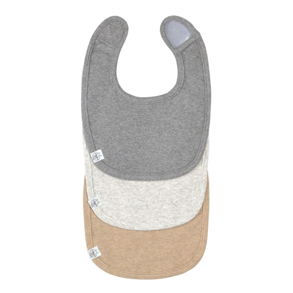 Lässig Newborn Slab GOTS Dark Grey/Light Grey/Nature