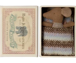 Maileg Knuffelmuis Baby Sleepy-Wakey Roze