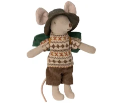 Maileg Knuffelmuis Hiker Big Brother 13cm