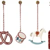 Maileg Metalen Ornamenten Peter's Christmas set 4-delig