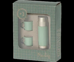 Maileg Thermosfles met 2 Mokken Mint