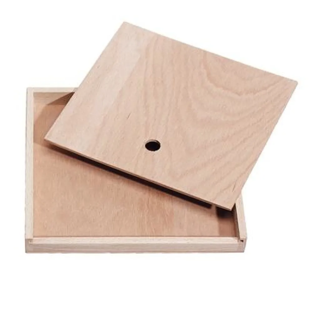 Mercurius Potlodenkist voor 12 Kleurreuzen Hout