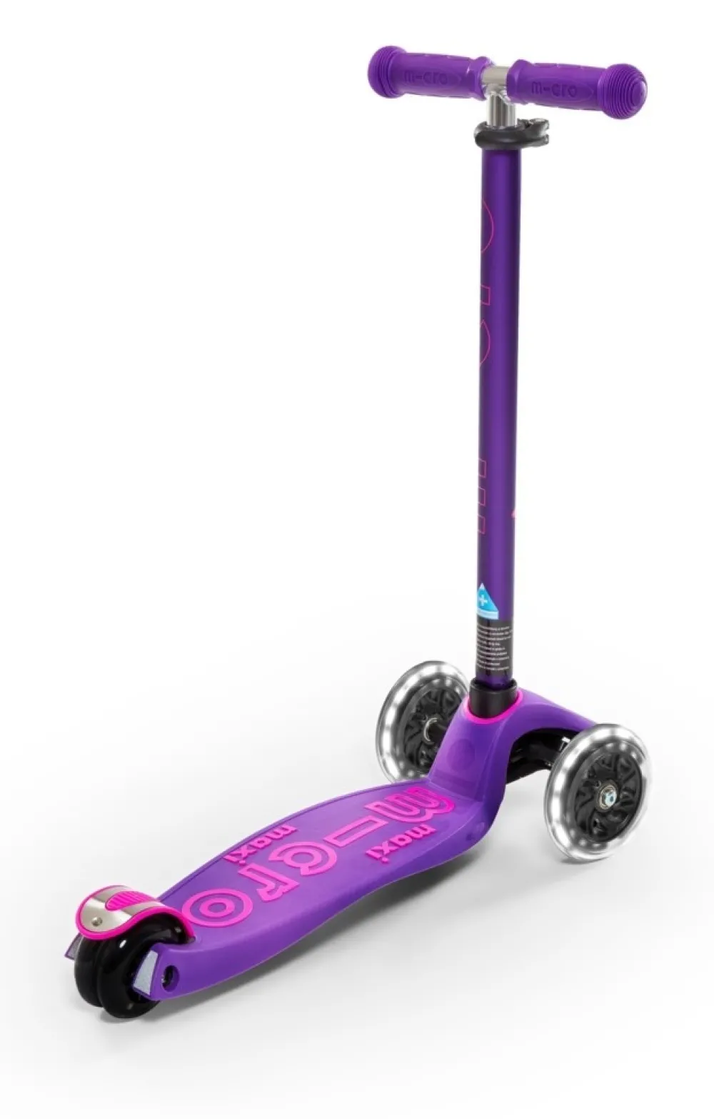Micro Step Maxi Deluxe Paars LED
