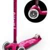 Micro Step Maxi Deluxe Roze Led