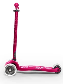 Micro Step Maxi Deluxe Roze Led